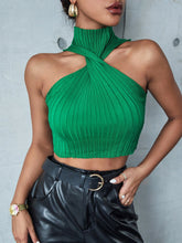 Load image into Gallery viewer, Twist Front Tank Knit Top
