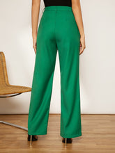 Load image into Gallery viewer, High Waist Slant Pocket Tailored Pants
