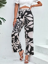 Load image into Gallery viewer, Plants Print Wide Leg Pants
