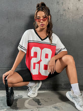 Load image into Gallery viewer, Letter Graphic Tee &amp; Shorts

