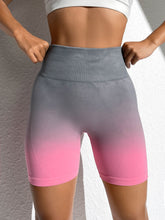 Load image into Gallery viewer, Ombre Wideband Waist Sports Biker Shorts

