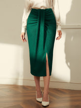 Load image into Gallery viewer, High Waist Split Hem Skirt
