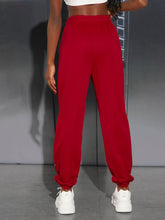 Load image into Gallery viewer, Letter Graphic Drawstring Waist Sweatpants
