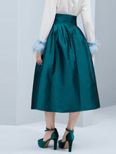 Load image into Gallery viewer, High Waist Pleated Skirt
