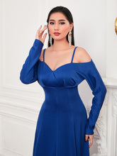 Load image into Gallery viewer, Cold Shoulder Ruched Bust Dress
