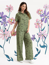 Load image into Gallery viewer, Eyes &amp; Lips Graphic Shirt &amp; Wide Leg Pants Set
