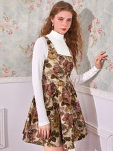 Load image into Gallery viewer, Floral Jacquard Dress Without Top
