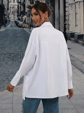 Load image into Gallery viewer, Flap Pocket Drop Shoulder Shirt
