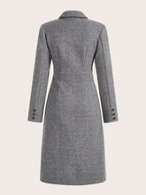 Load image into Gallery viewer, Two Tone Button Front Overcoat
