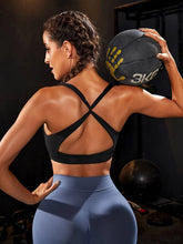 Load image into Gallery viewer, High Support Criss Cross Backless Sports Bra
