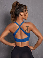 Load image into Gallery viewer, High Support Criss Cross Backless Sports Bra
